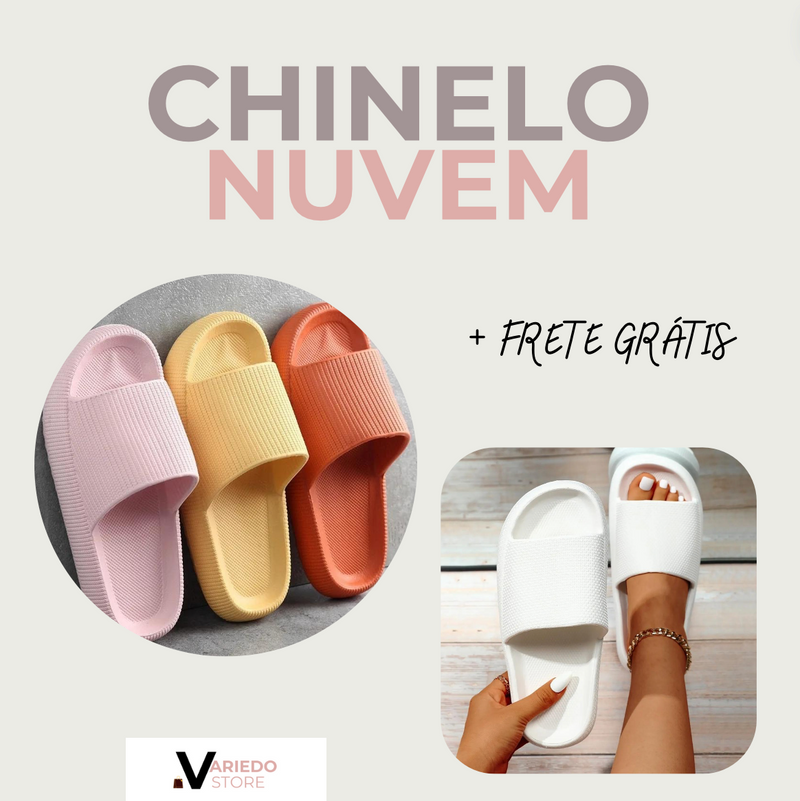 Chinelo Nuvem ☁️ Variedo ® + FRETE GRÁTIS 📦