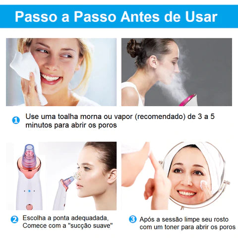 Removedor de Cravos e Espinhas 🥰 BetterSkin® + FRETE GRÁTIS 📦